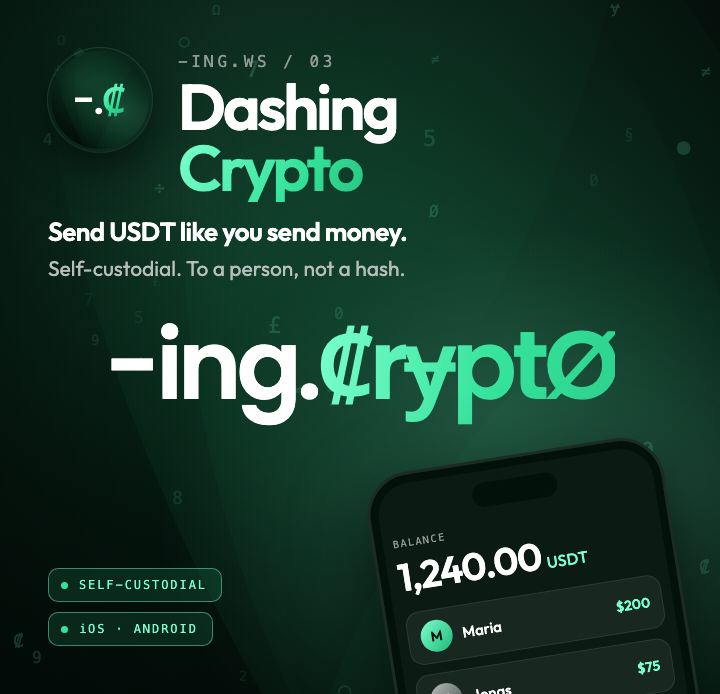 Dashing Crypto preview